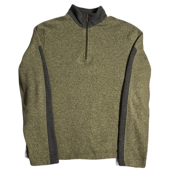 Lands’ End Olive Green Pullover Sweater - Picture 1 of 3